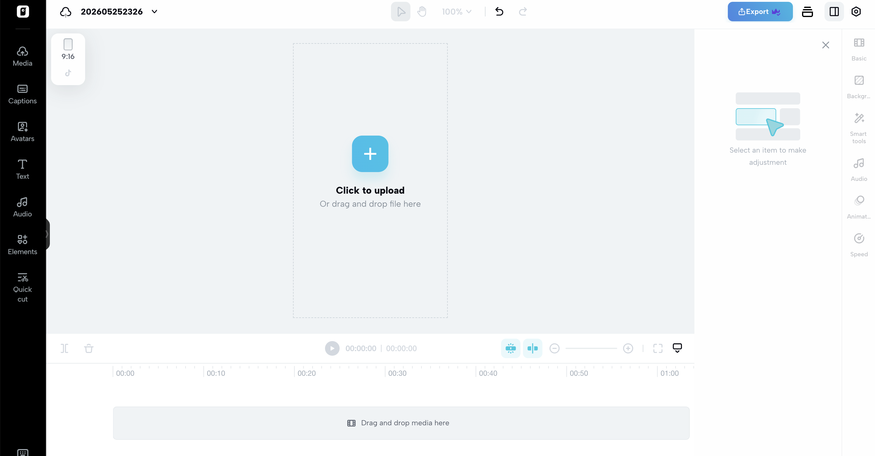 Access video editor