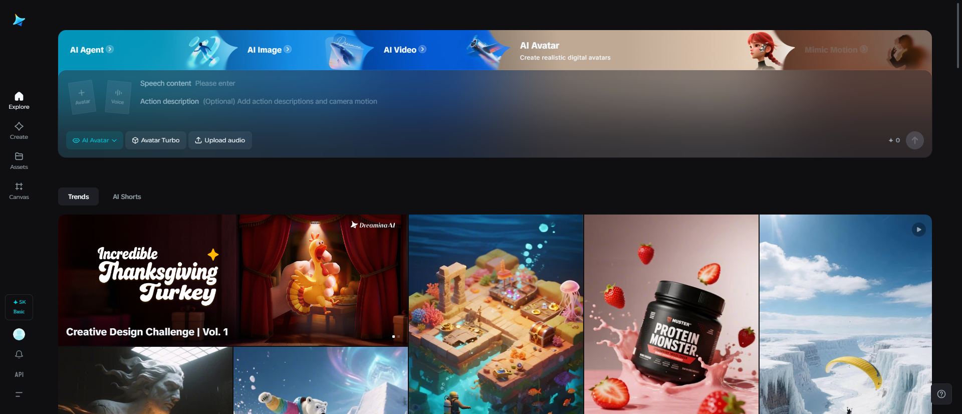 Dreamina AI avatar video creator
