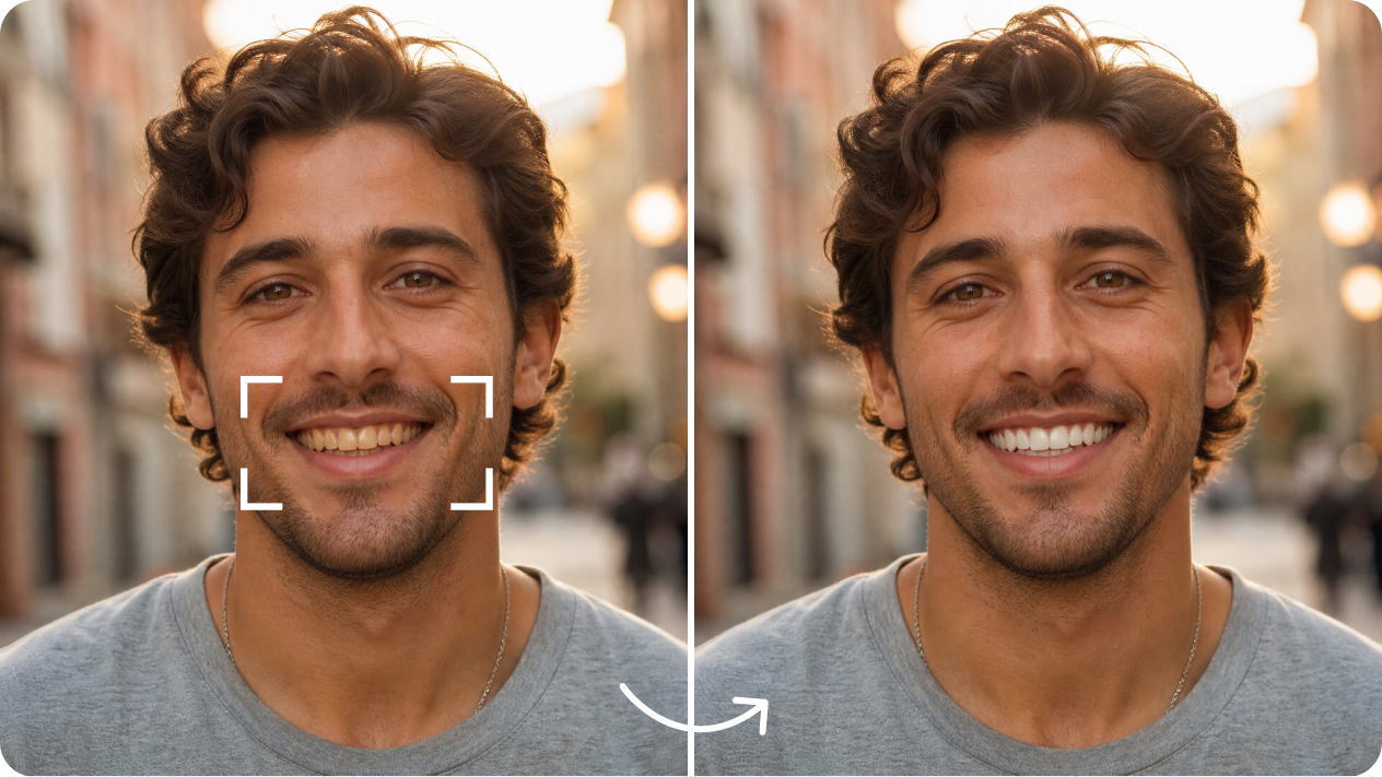 AI Inpaint tool for localized touch-ups
