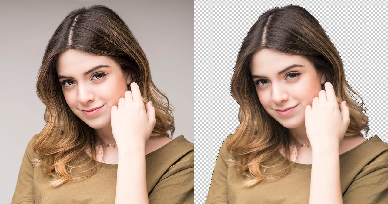 AI background removal