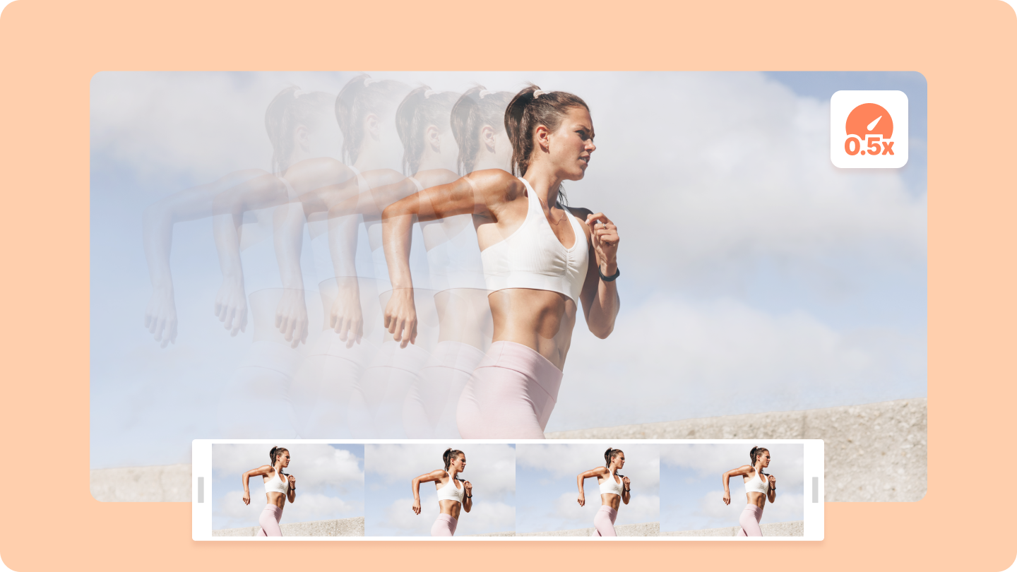 Transforming Frames: Slow Motion Video Online Editing