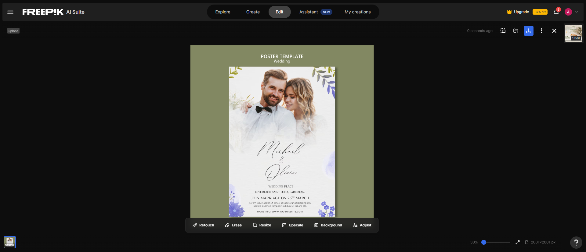 engagement invitation design