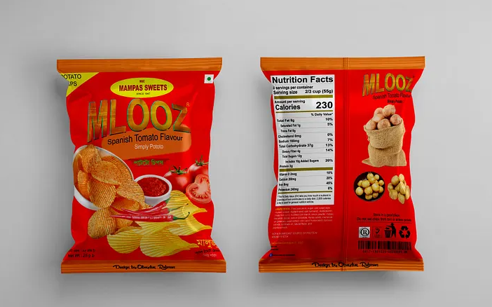 MILOOZ Spanish Tomato Flavor Chips