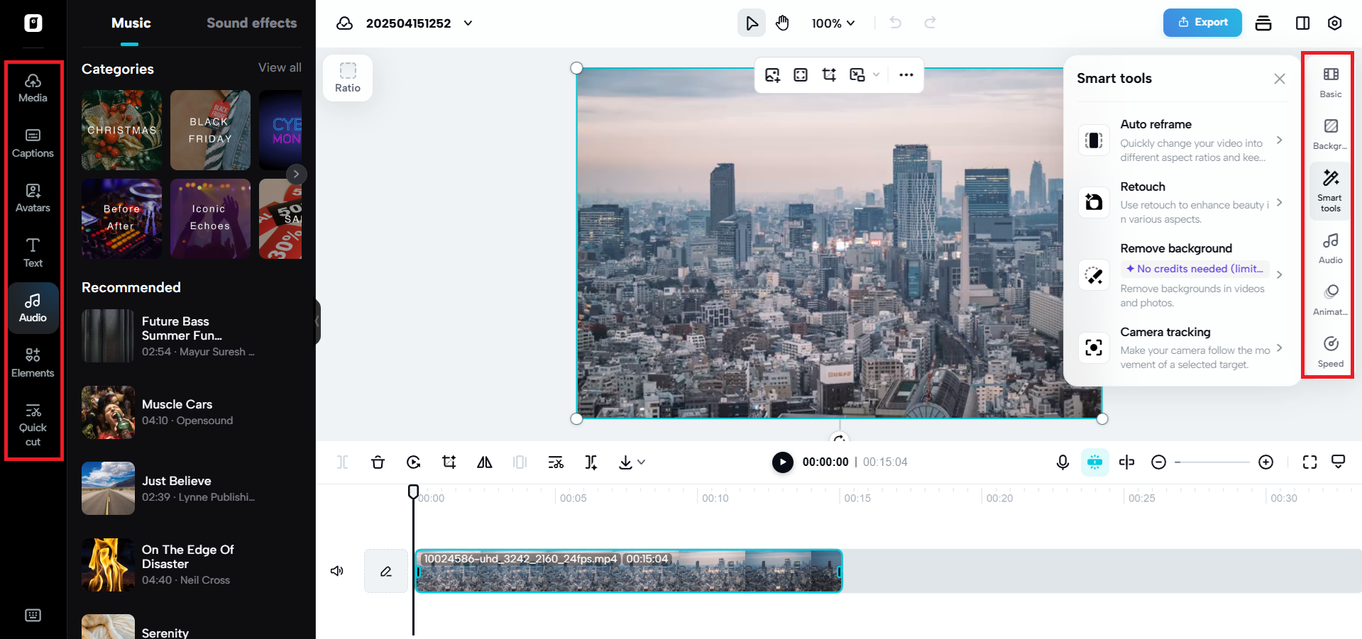 Customize and edit with AI-powered tools
