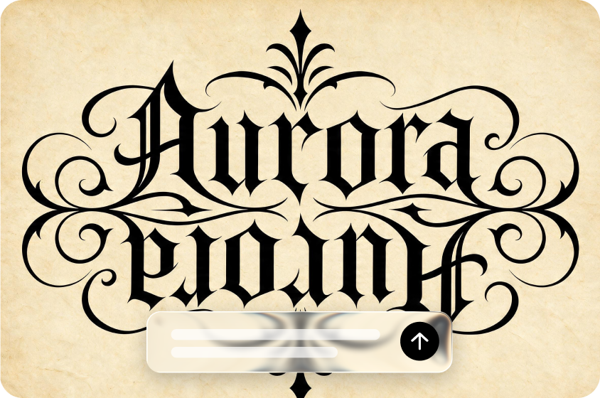 Customization instead of a generic font