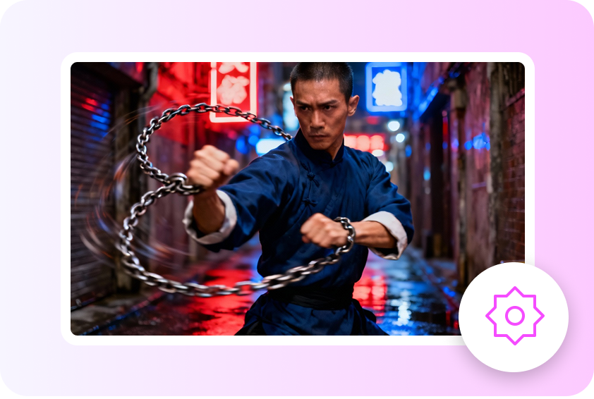 Anpassa slagsmålsscenerna