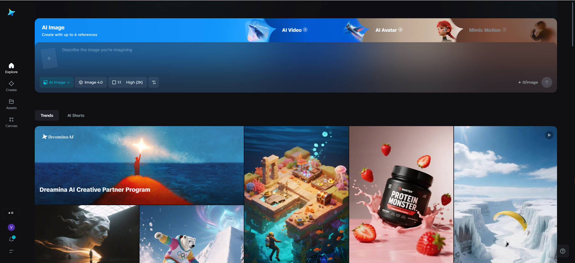 Dreamina face modifier