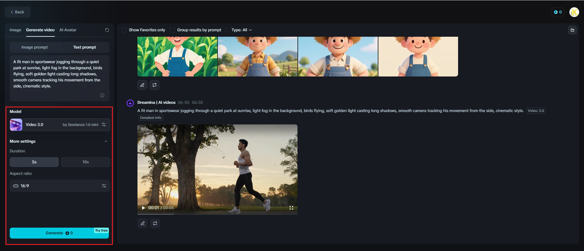 Synthésie vidéo gratuite