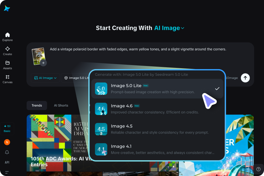  Choose your settings and generate