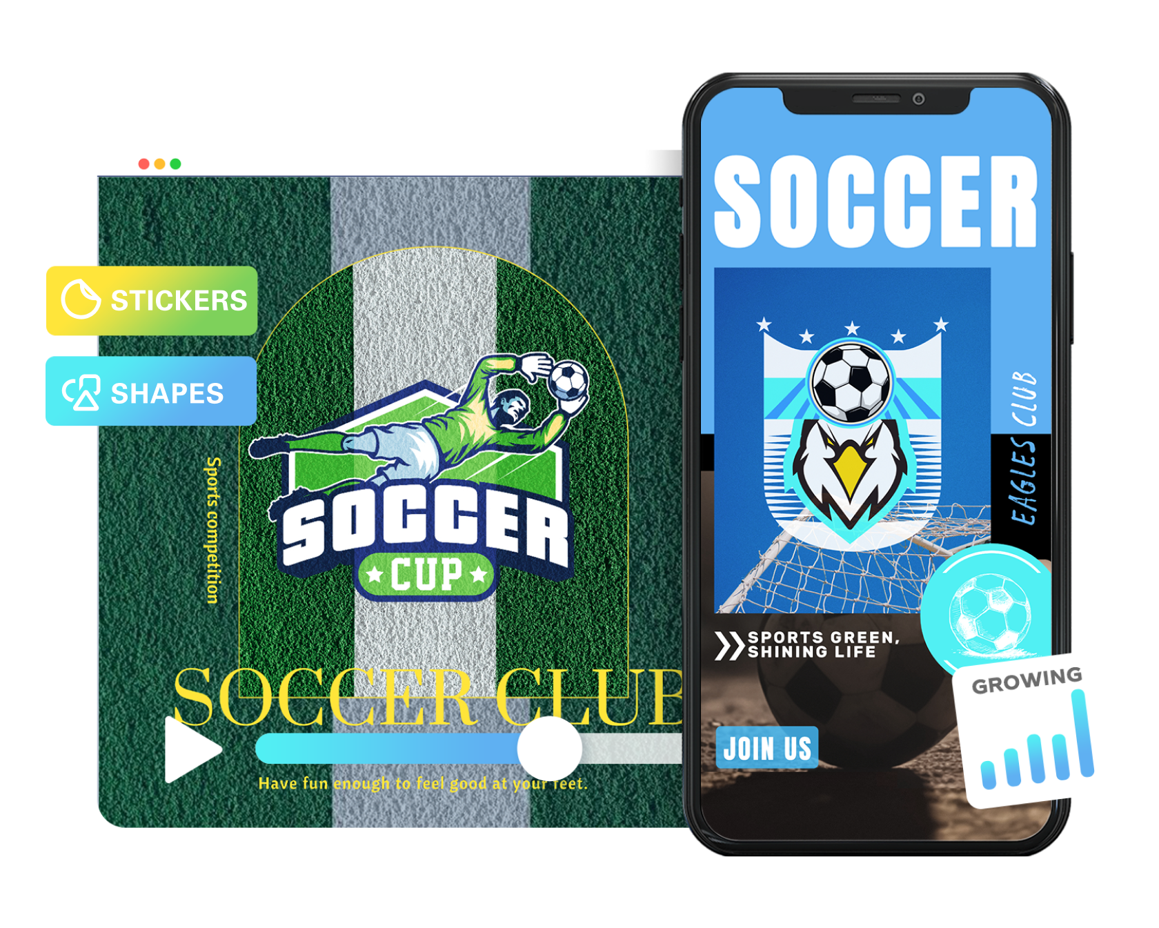 Free Soccer Team Logo Design