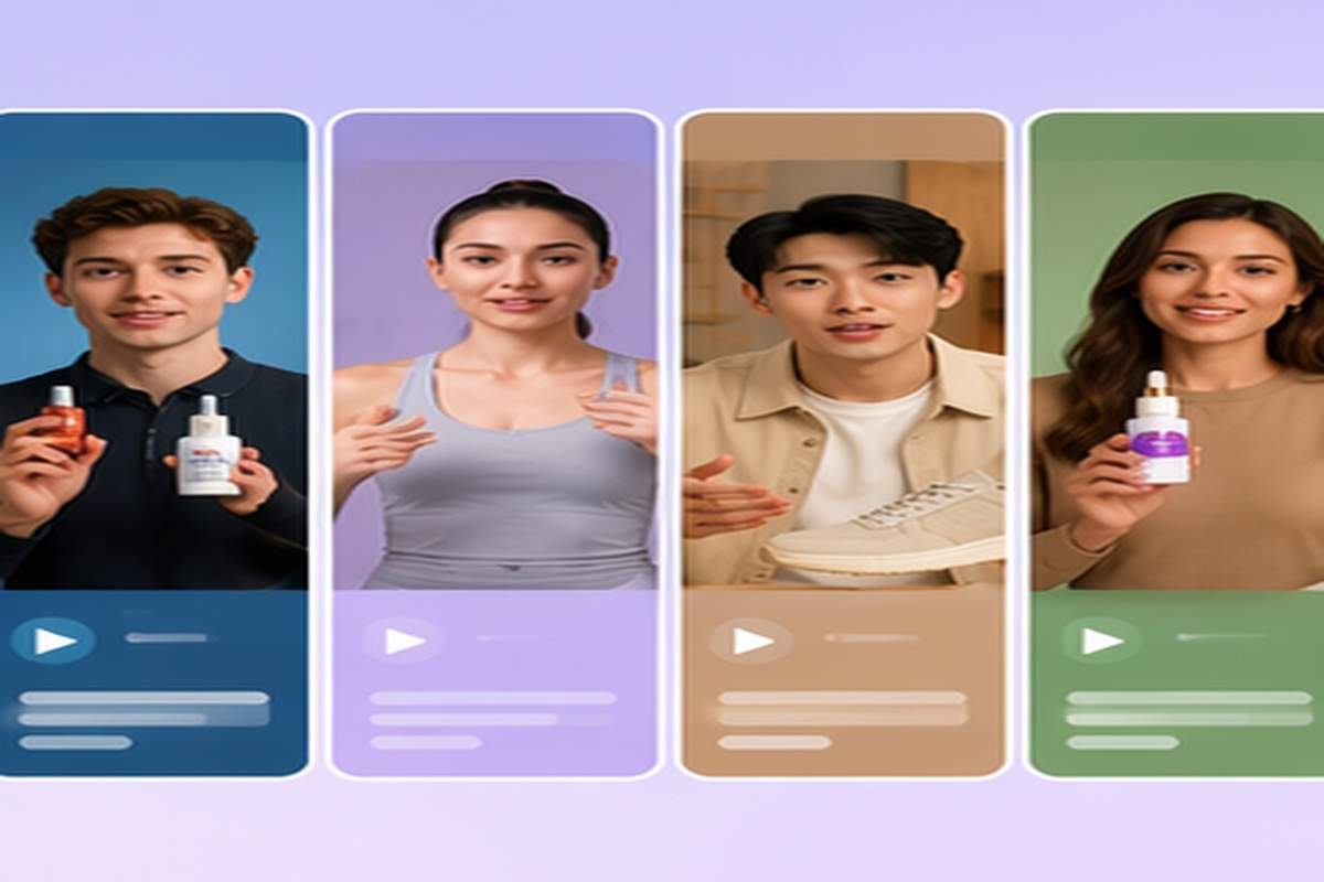 AI Avatar Video Ad Multilingual promo variants topic-relevant visual