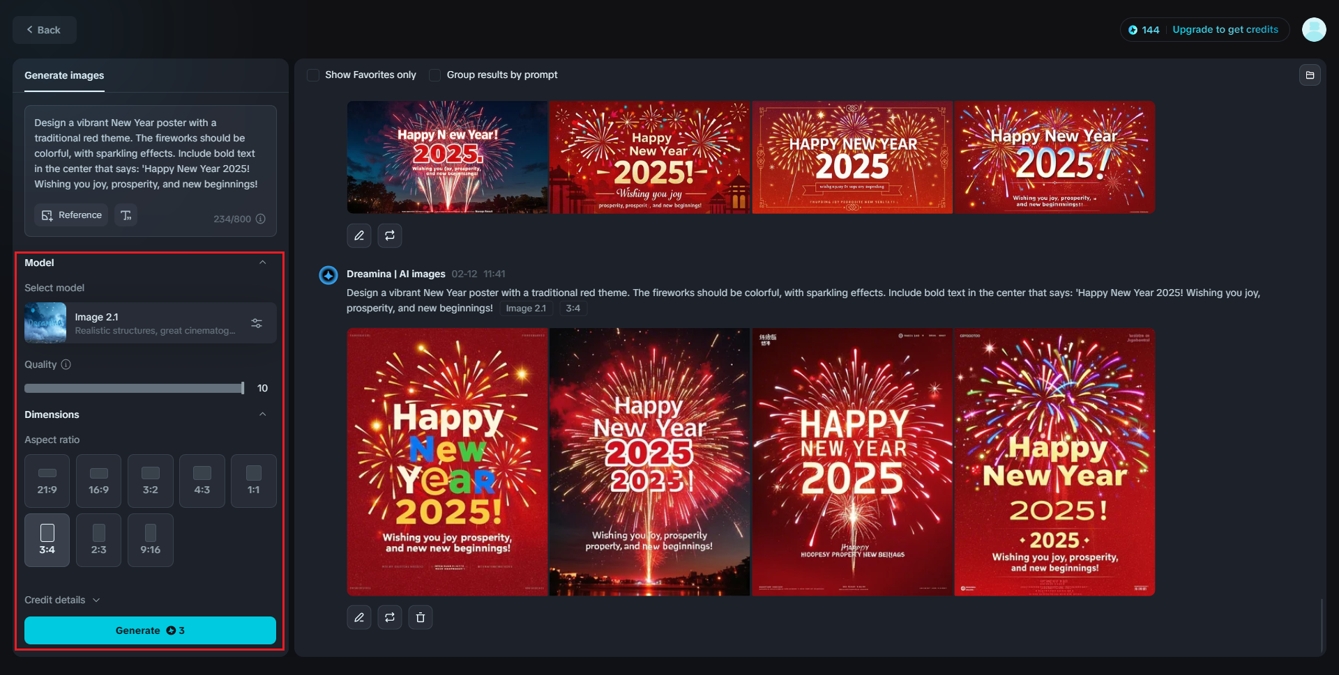 Generate your poster design