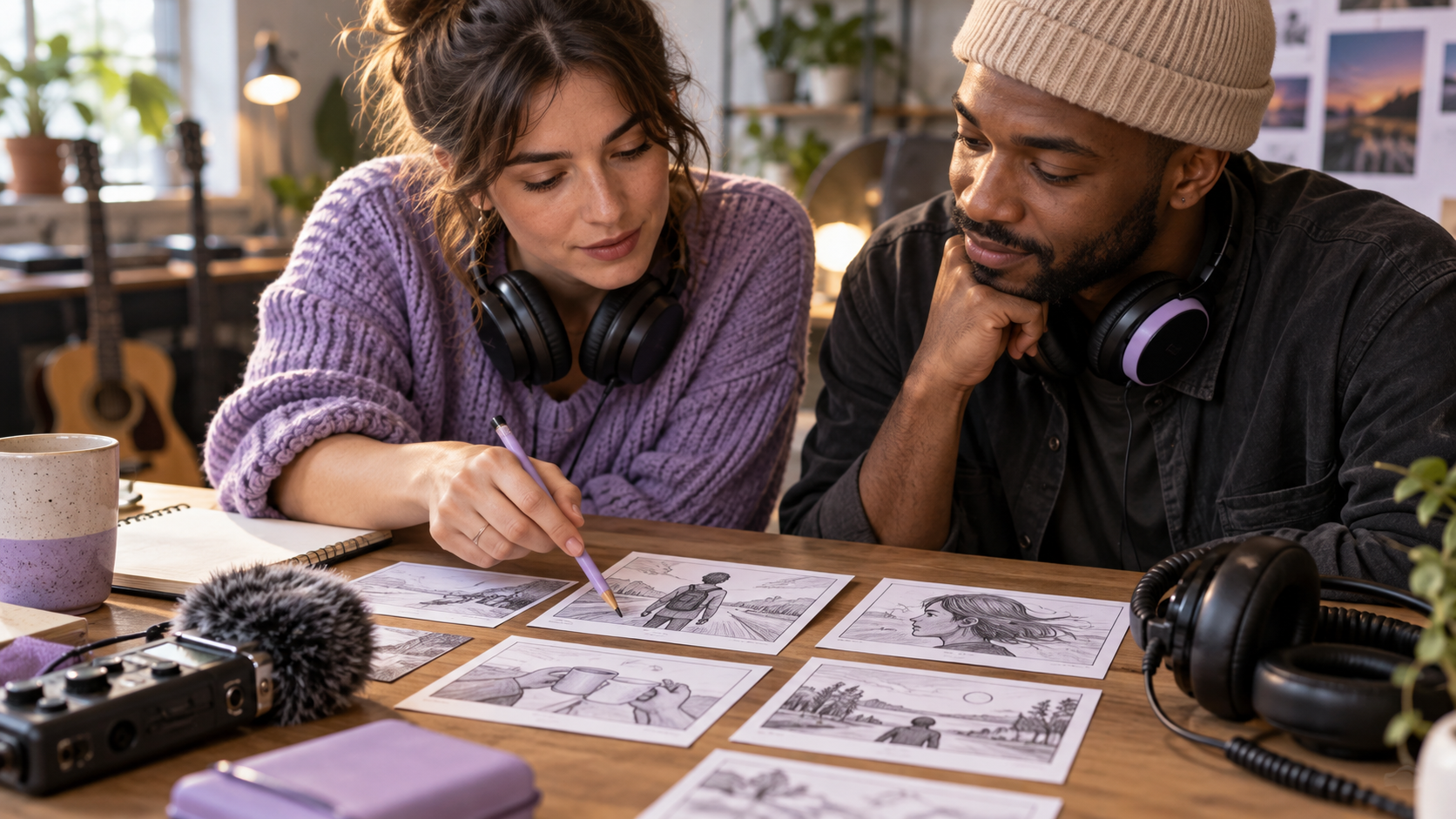 Turn Creative Audio Feedback into an Edit You Can Evaluate — conceptual editorial illustration