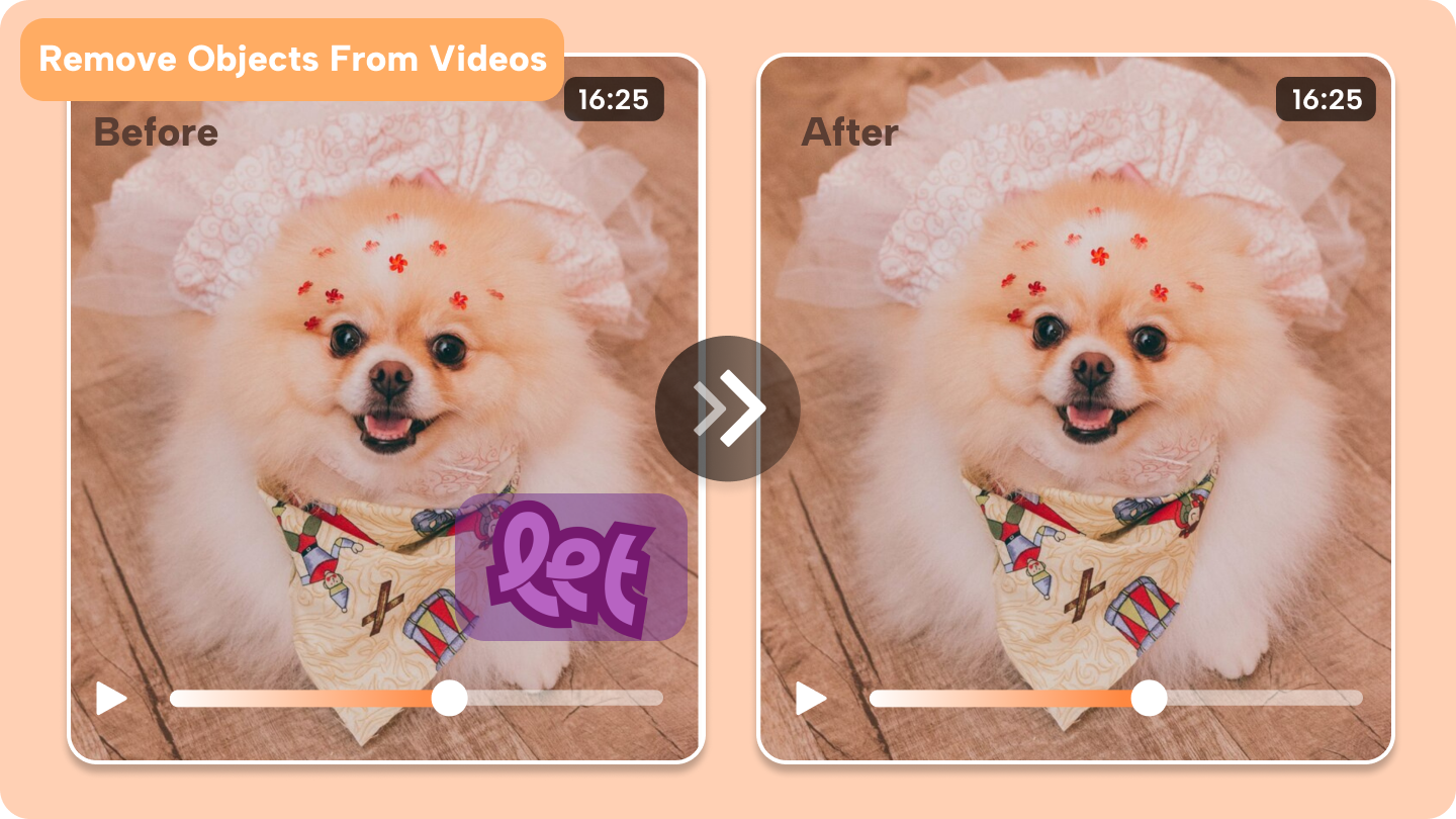 Video editor remove objects 