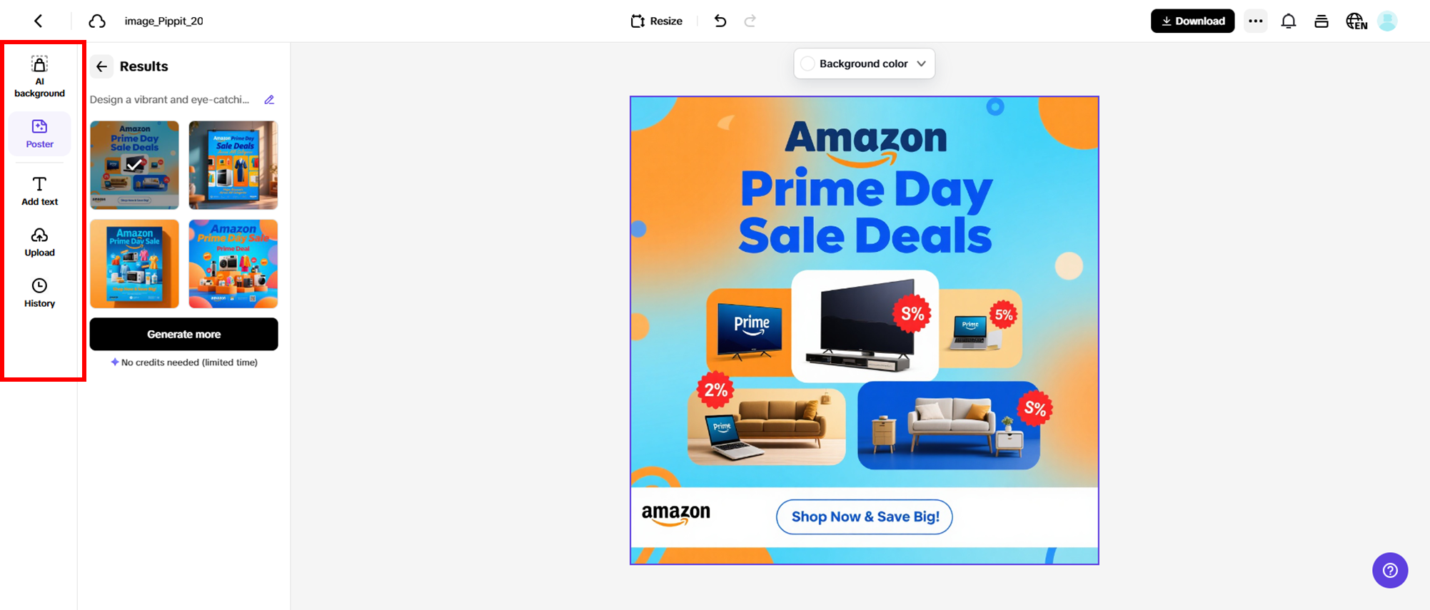 Customize your poster