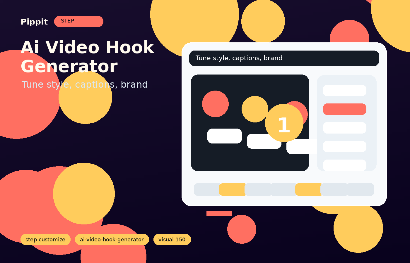ai video hook generator customization workflow in Pippit