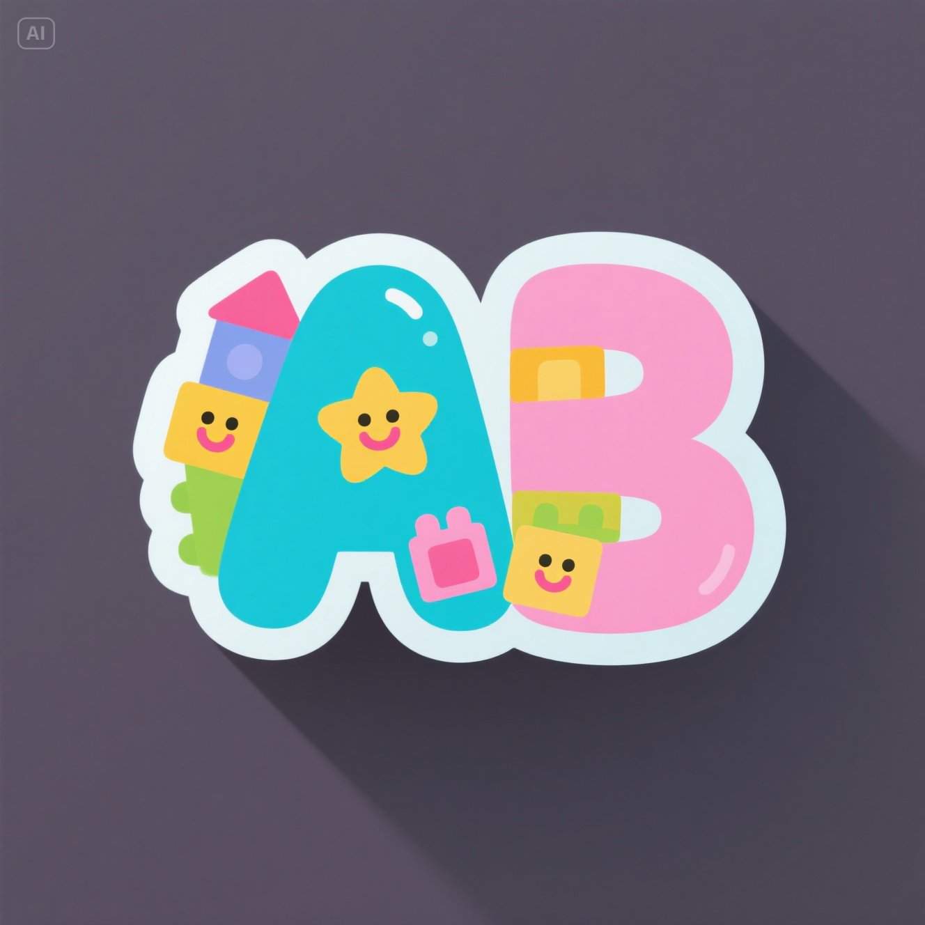 Kids brand monogram