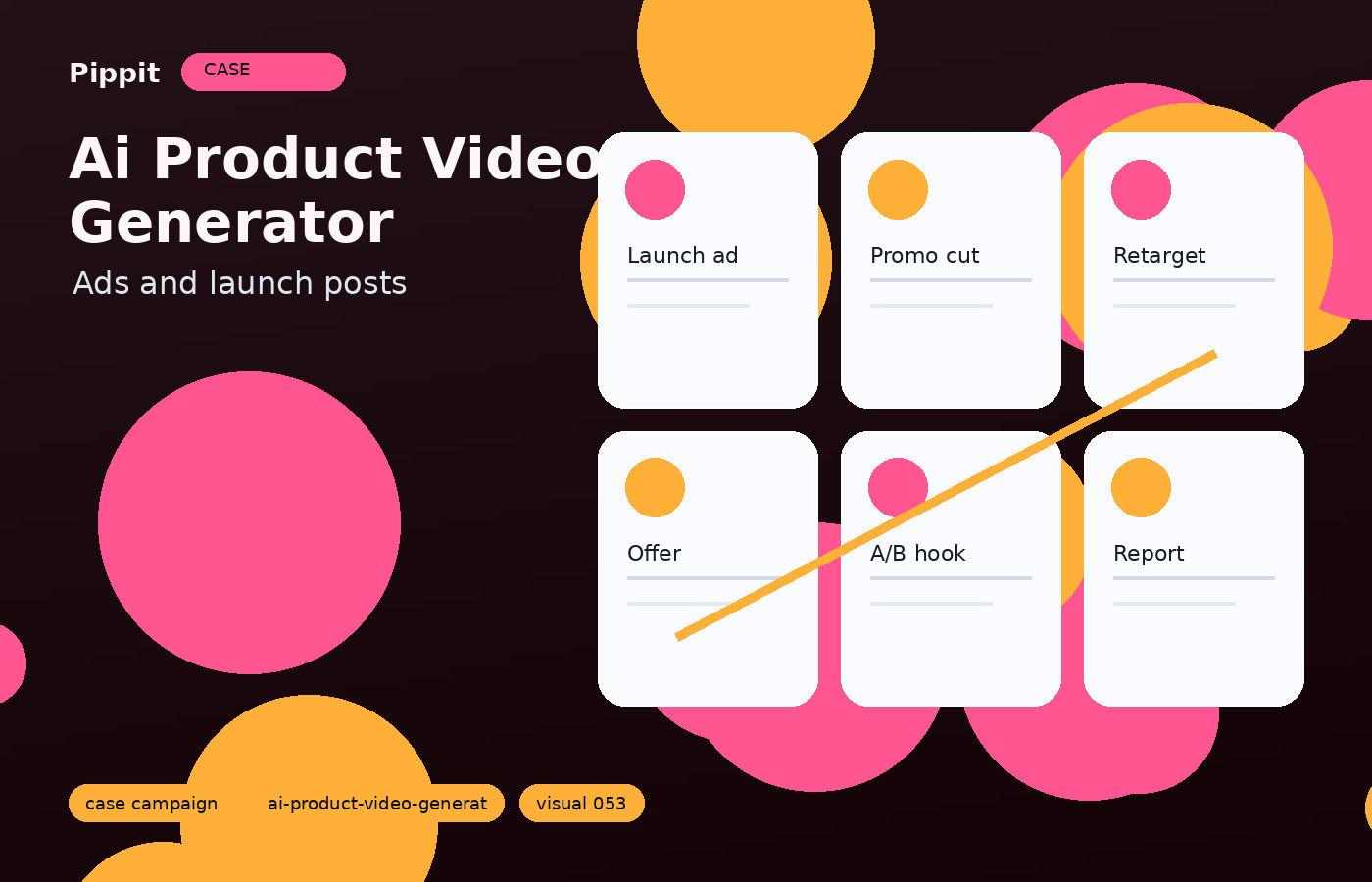 ai product video generator campaign launch example