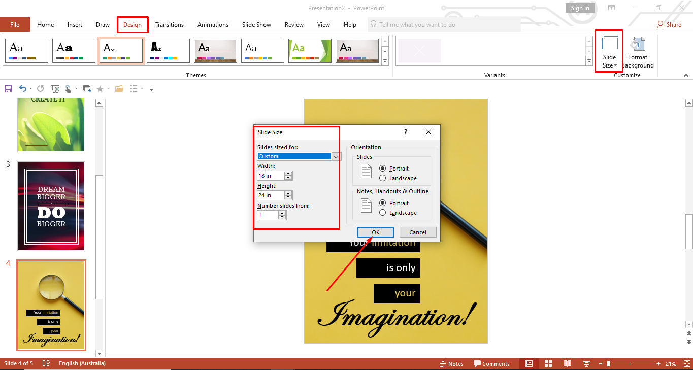 Exportar el póster final desde PowerPoint