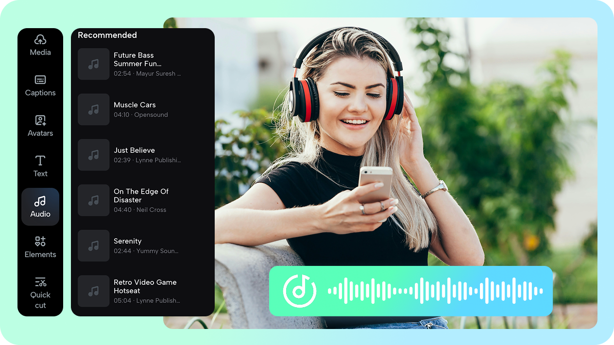 Entertain audience with effects & sounds