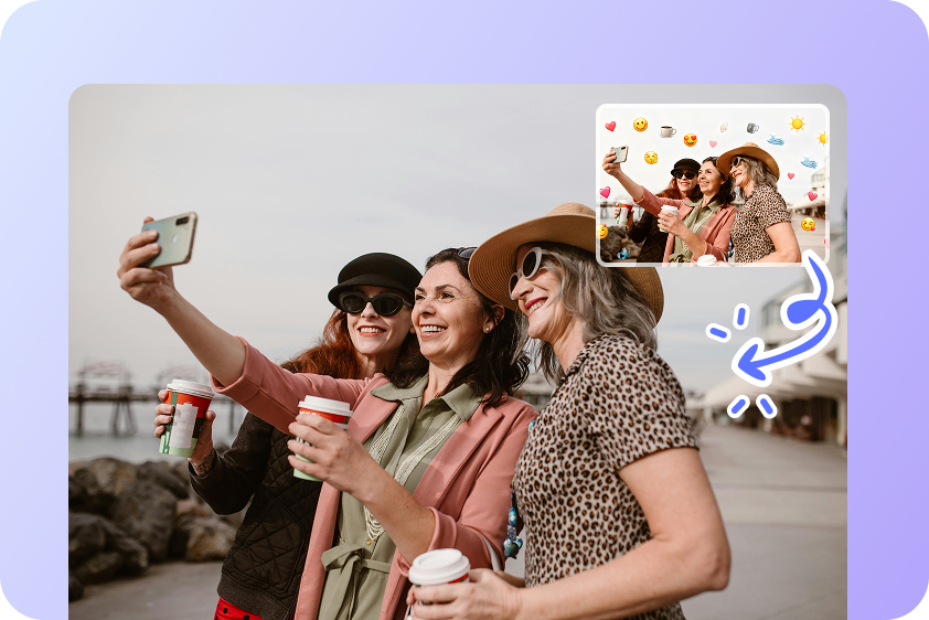 Удаление нежелательных отвлекающих элементов