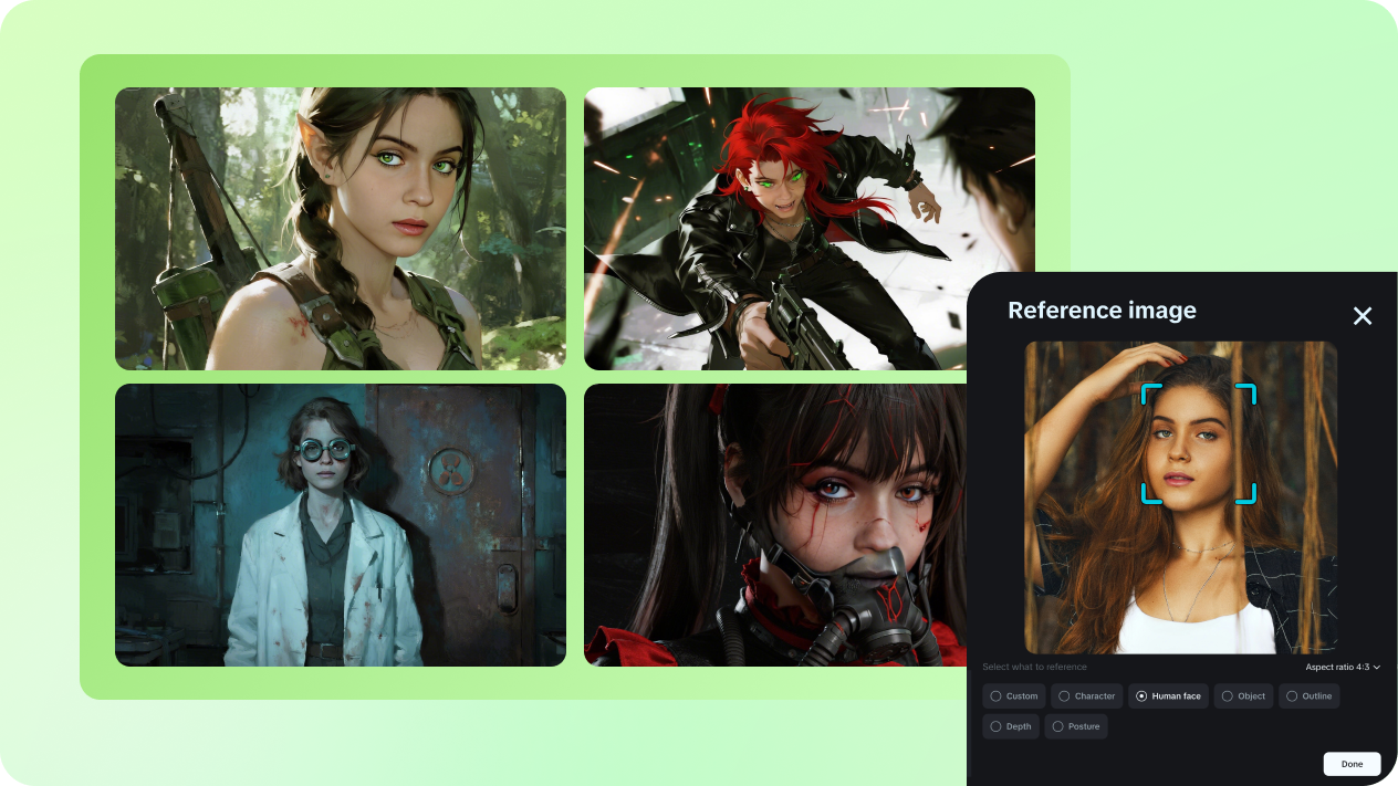 fantasy character generator from photo