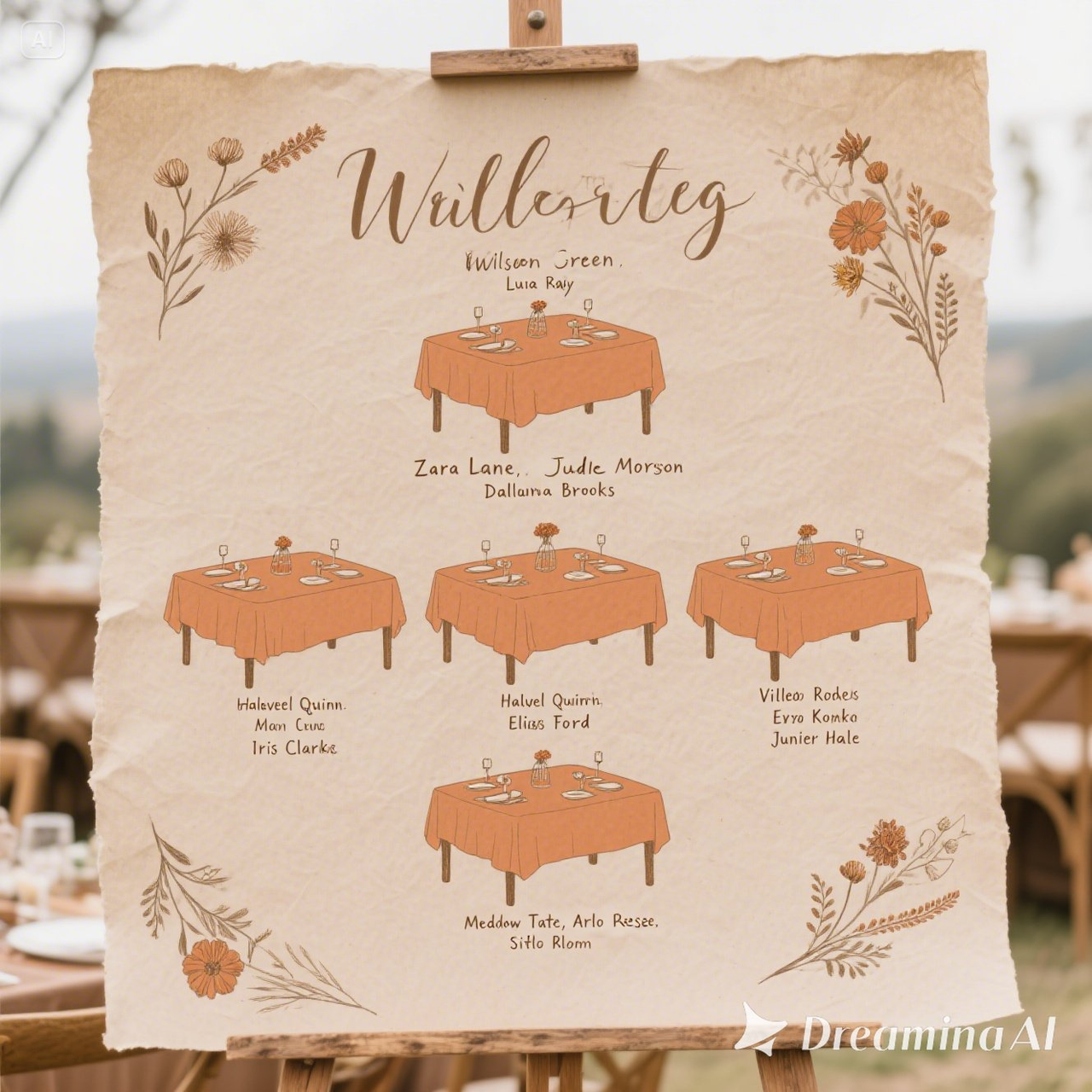 seating chart wedding maker