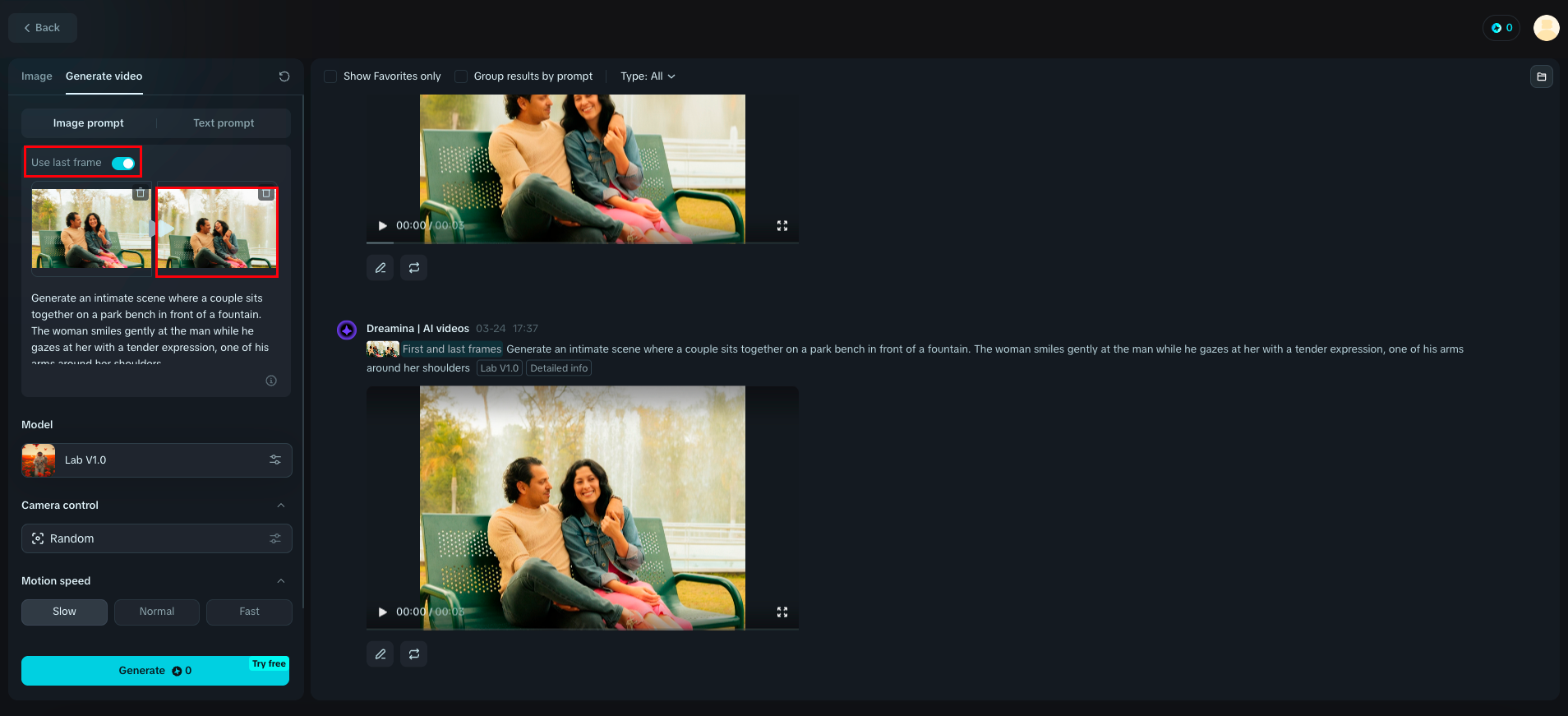 ai gambar ke video