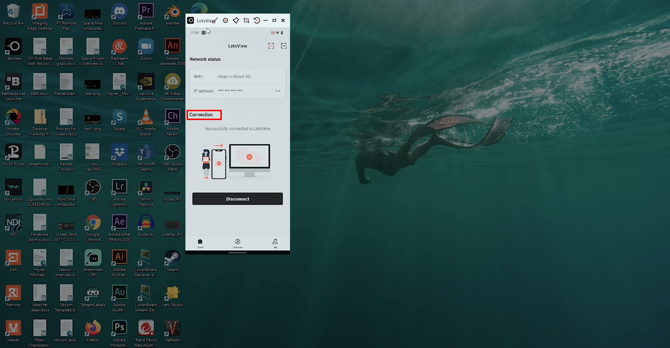 Connect the phone to the Computer