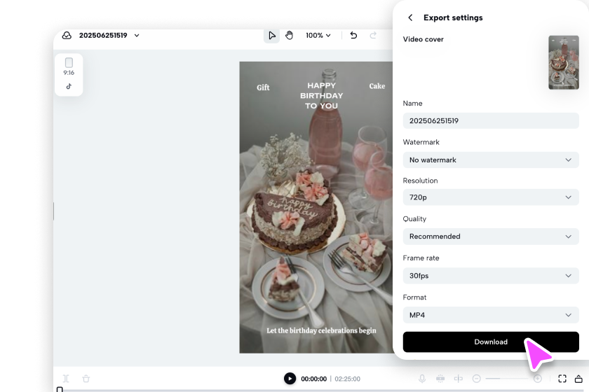 I-finalize at i-export.