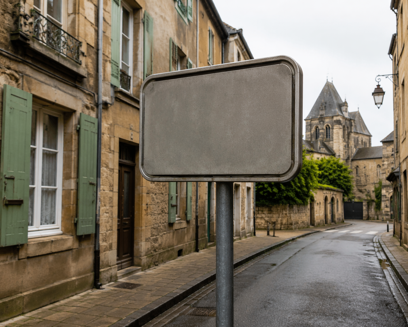 remove street sign from photo mobile hero image