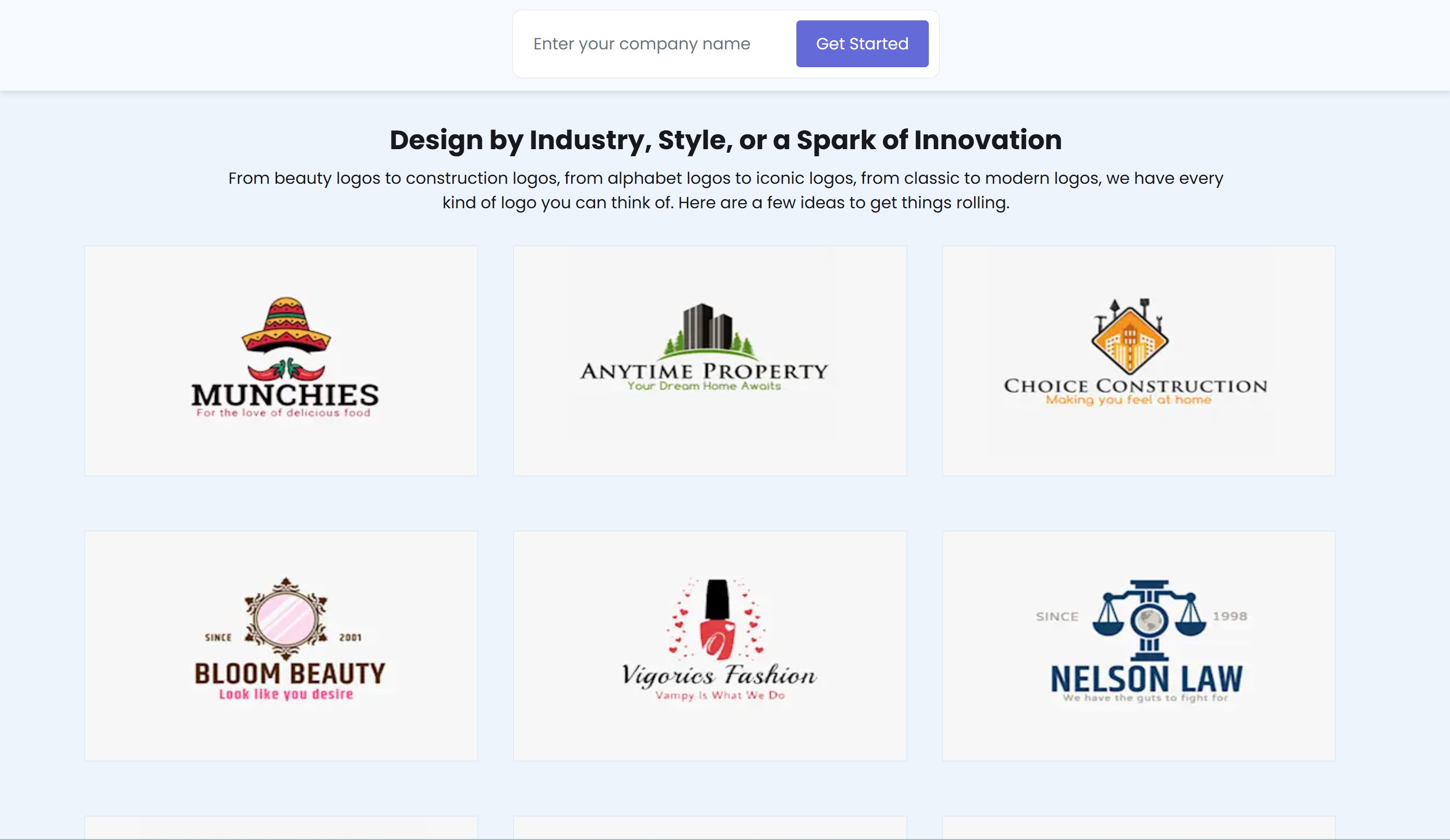 LogoDesign - an easy-to-use free logo template