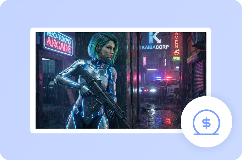  クリエイター向けの手頃な価格のサイバーパンク画像ジェネレーター