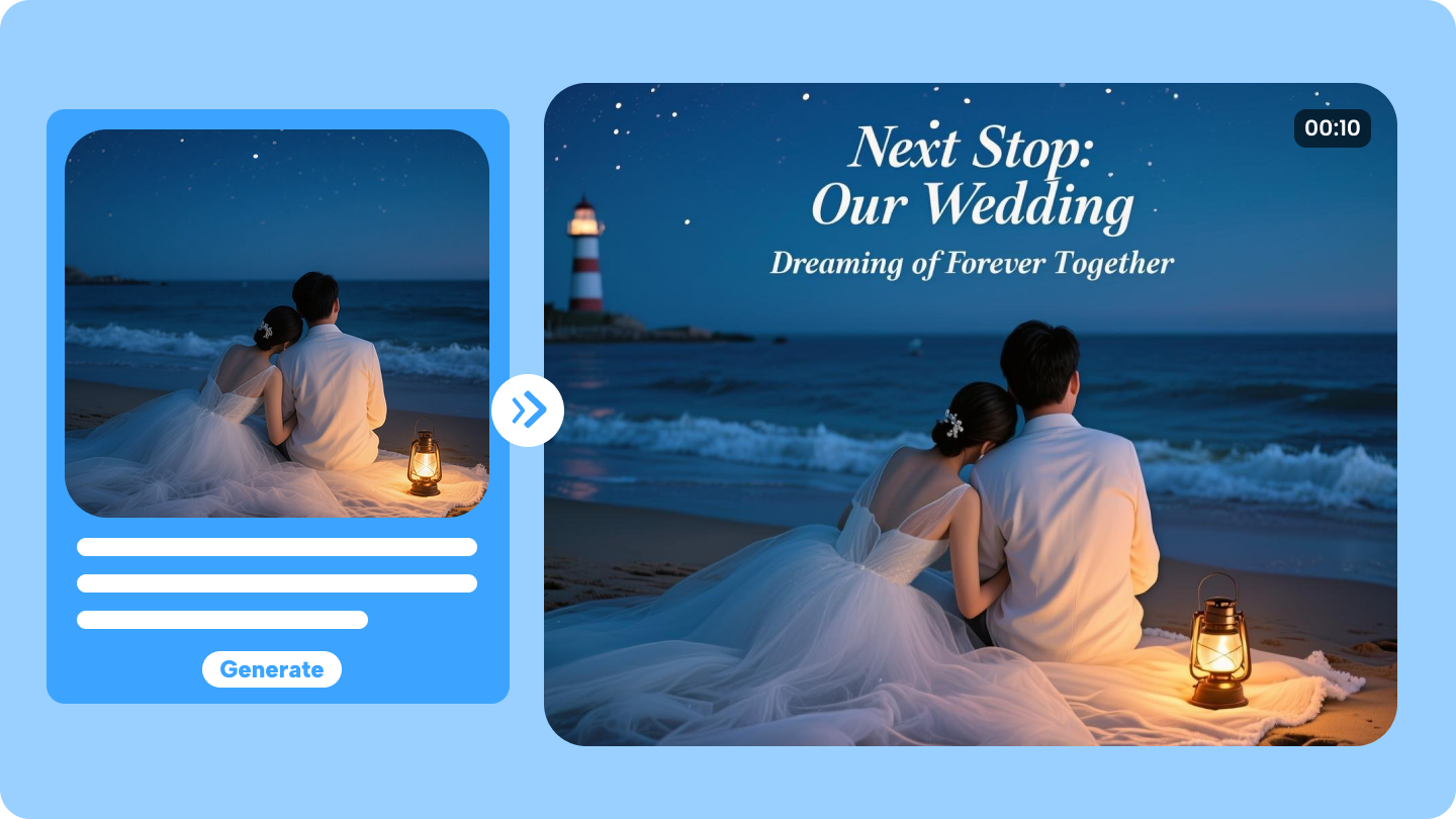 make a video wedding invitation