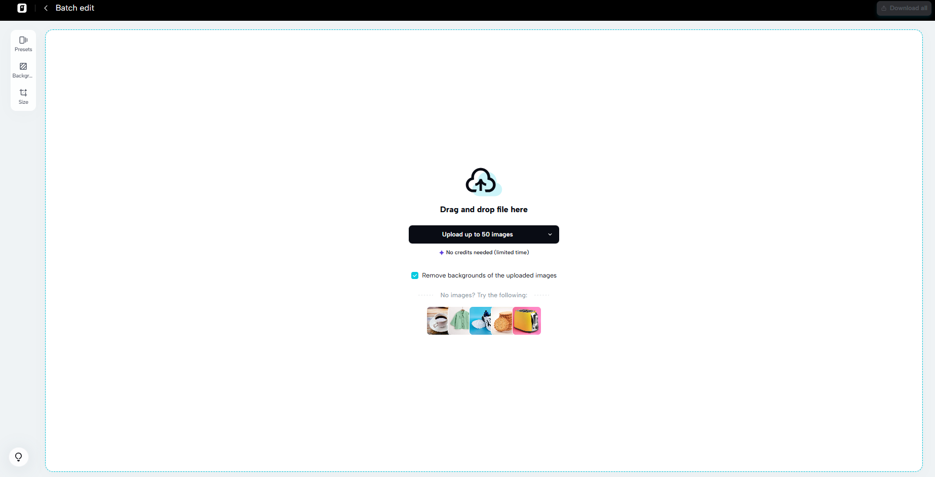 Batch editing for efficiency