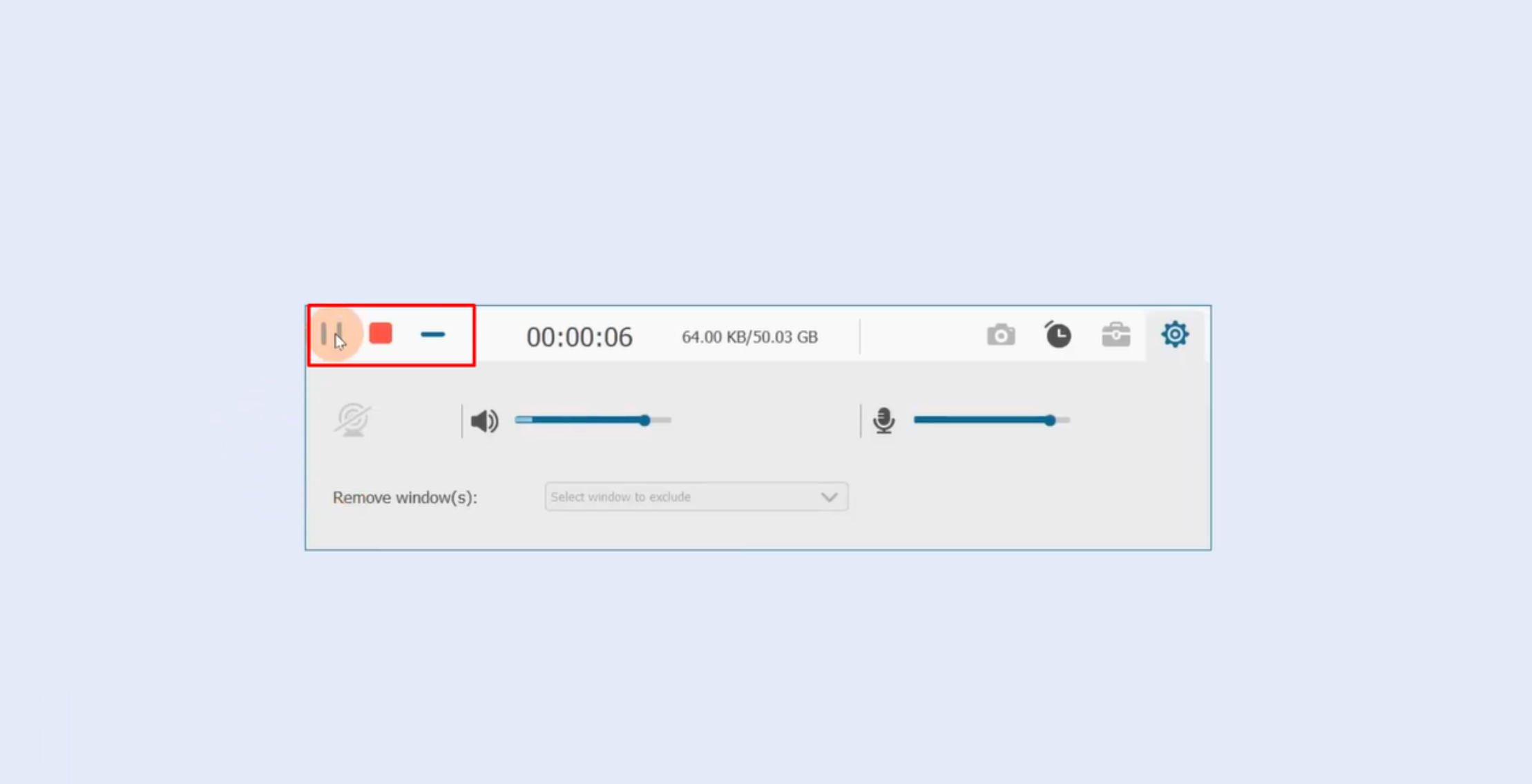 Inspelning av skärmen med FonePaw Recorder
