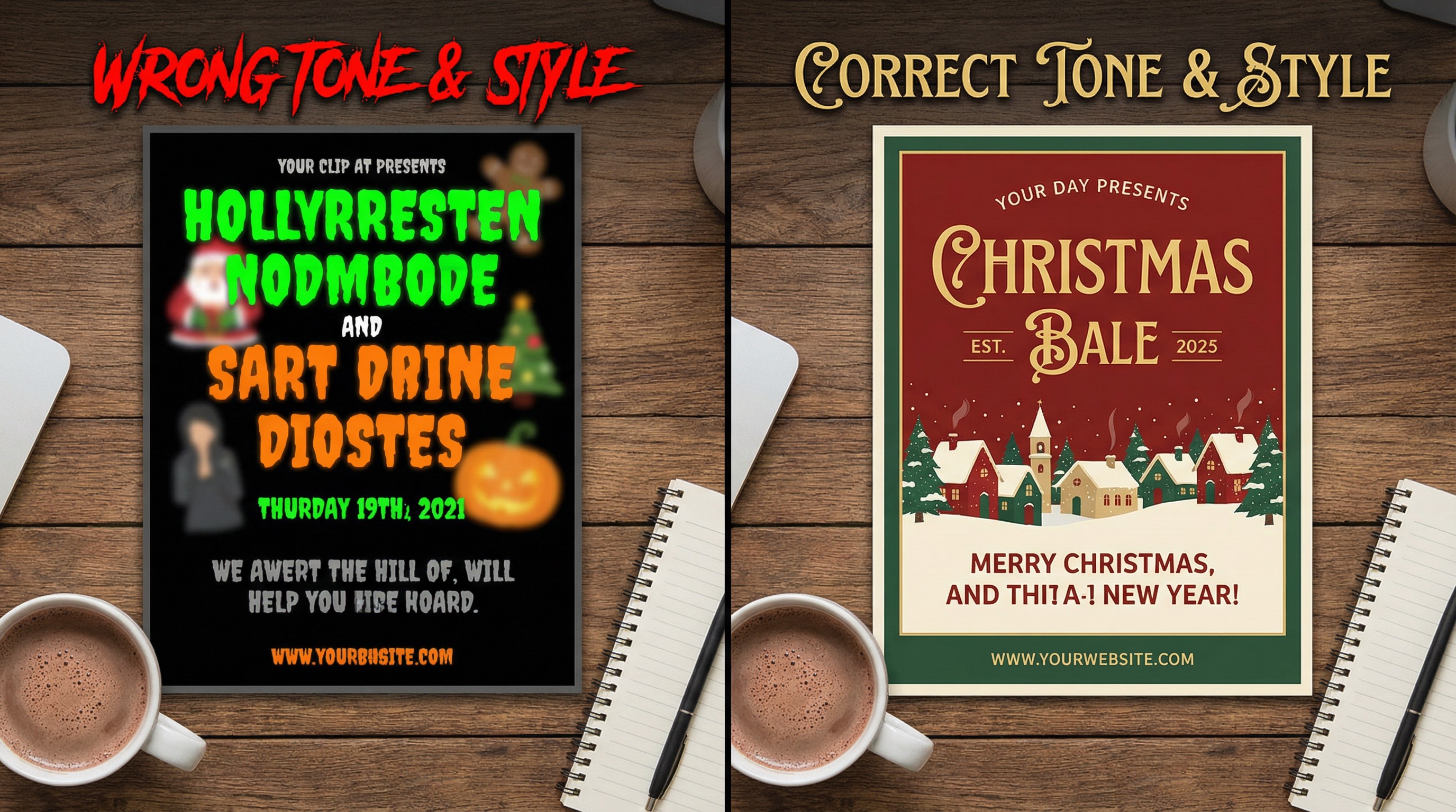 Pick the ideal look and feel