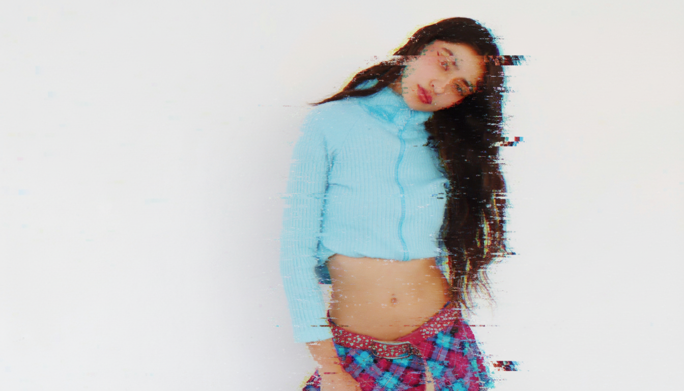 The photo glitch effect