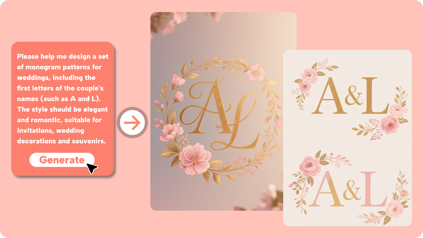 Monogramme de mariage