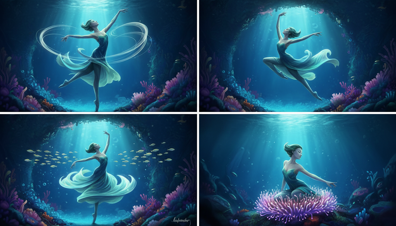 seedance_vs_veo_ gallery thumb: multi-shot style consistency grid, matching palette and character.