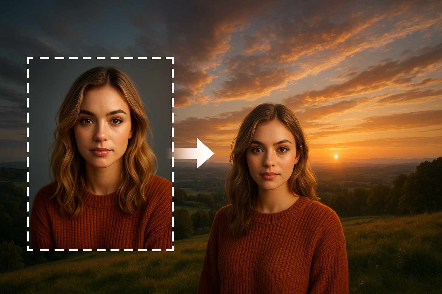 AI image expander