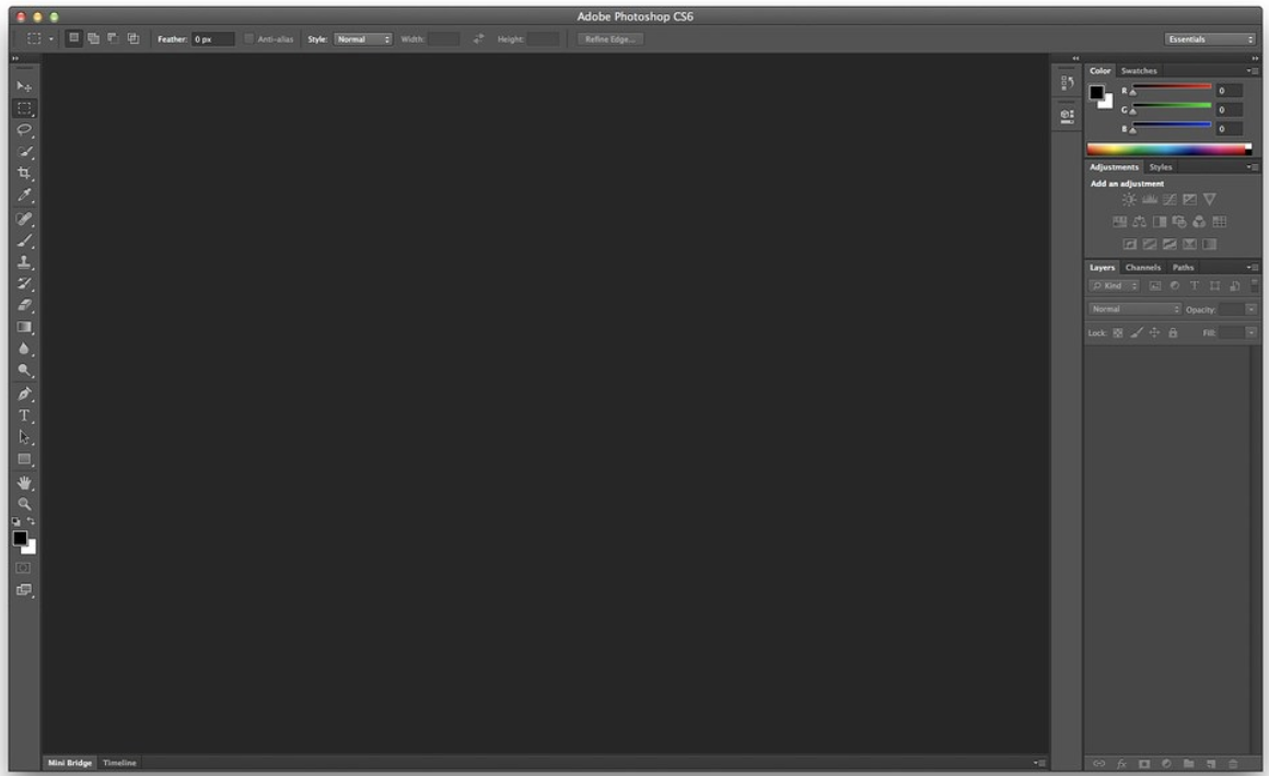 photoshop step 1