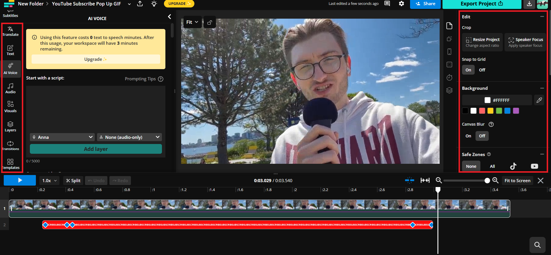 Edit and enhance your video