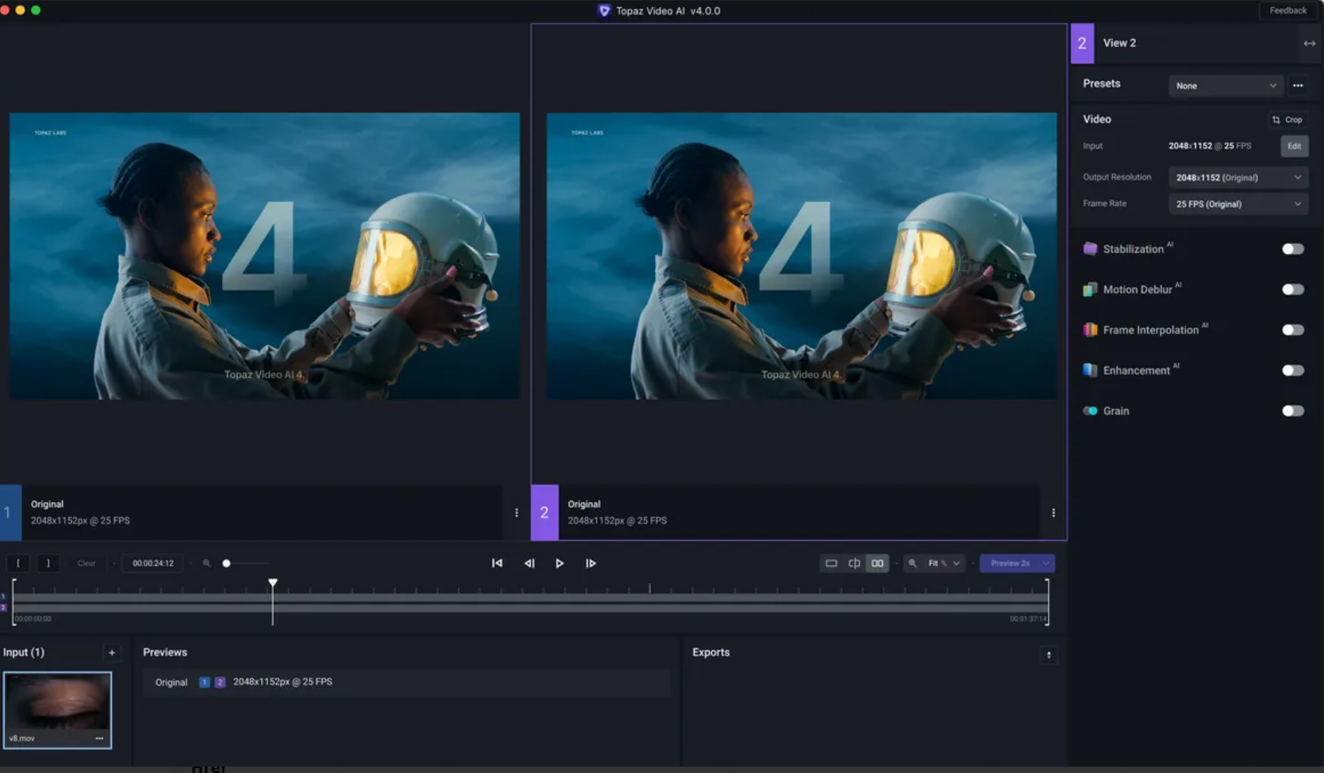 Topaz Labs - Reddit's best free video upscaler