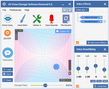 AV Voice Changer home page