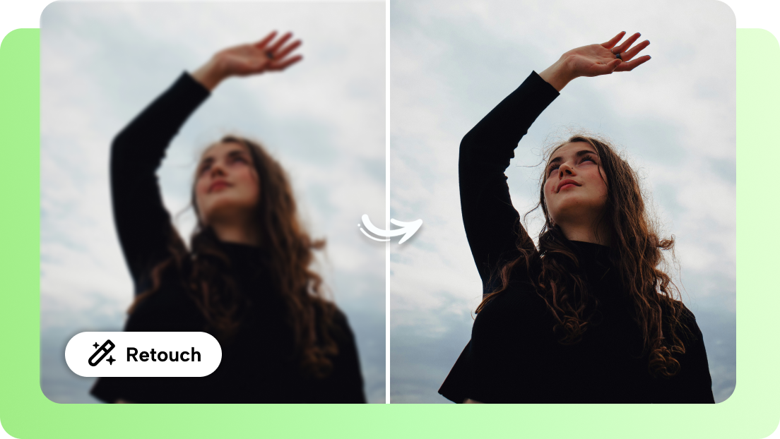  AI retouch image modifier