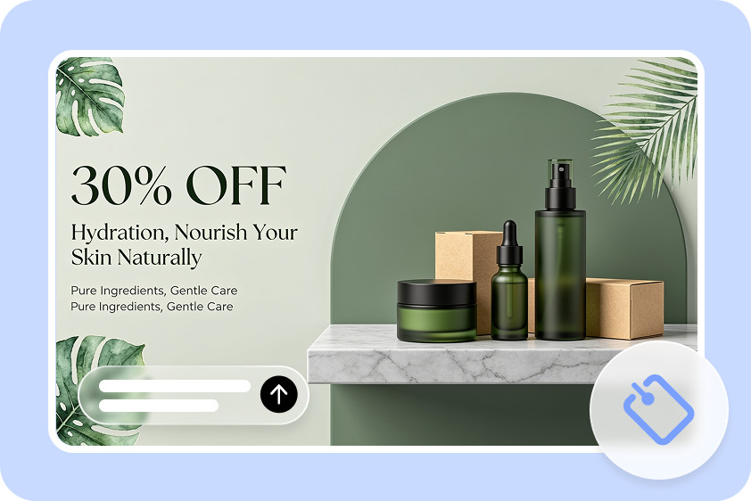 Anúncios e promoções de produtos