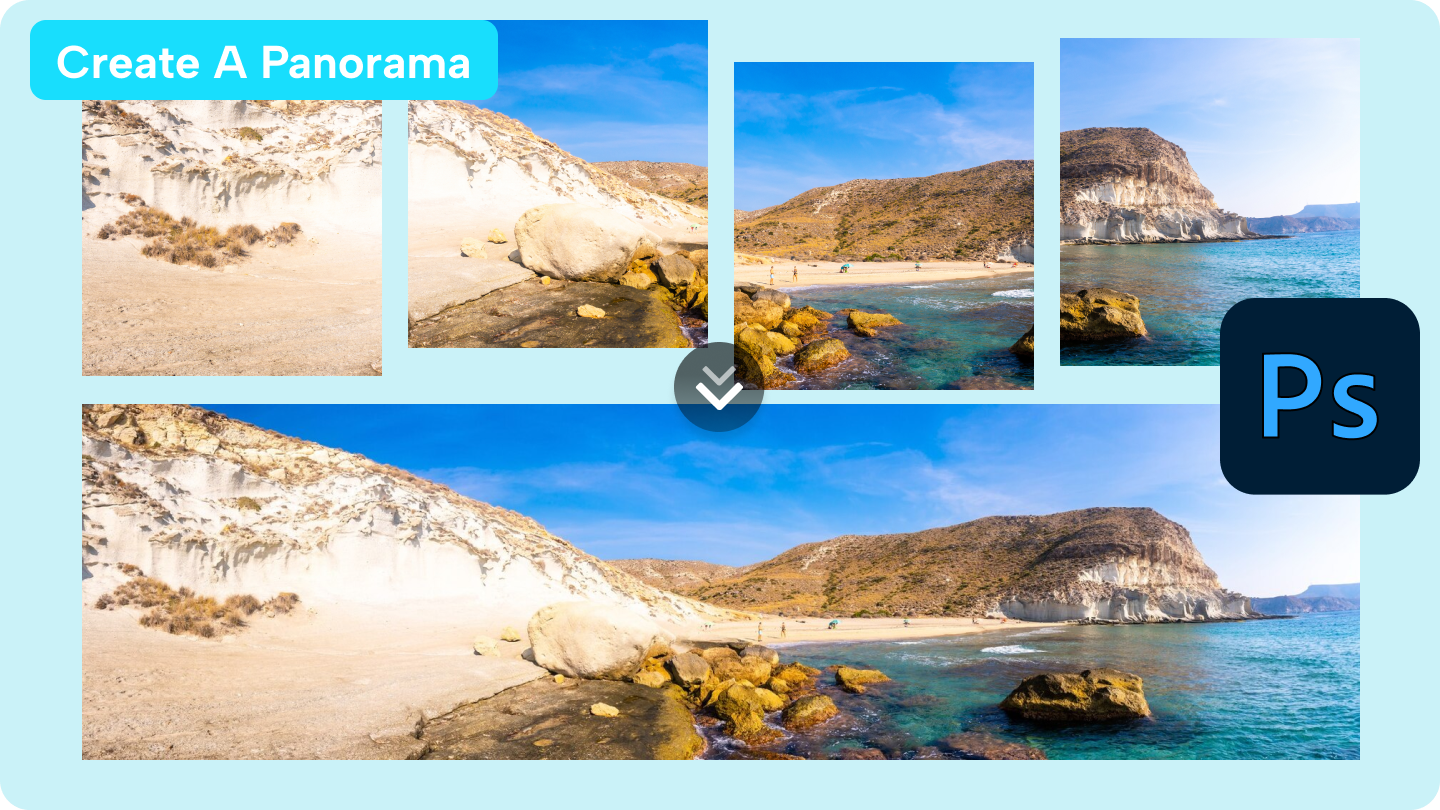 Panorama dans Photoshop