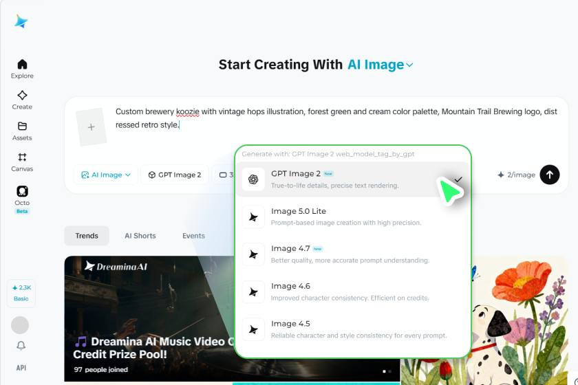Step 2: Generate