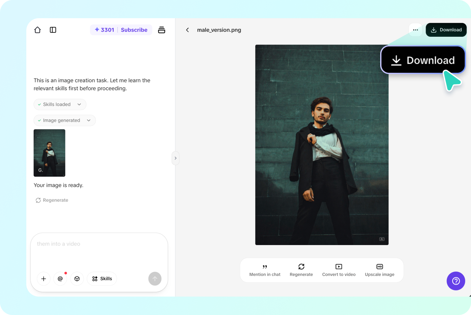 Step 3: Edit and export your result